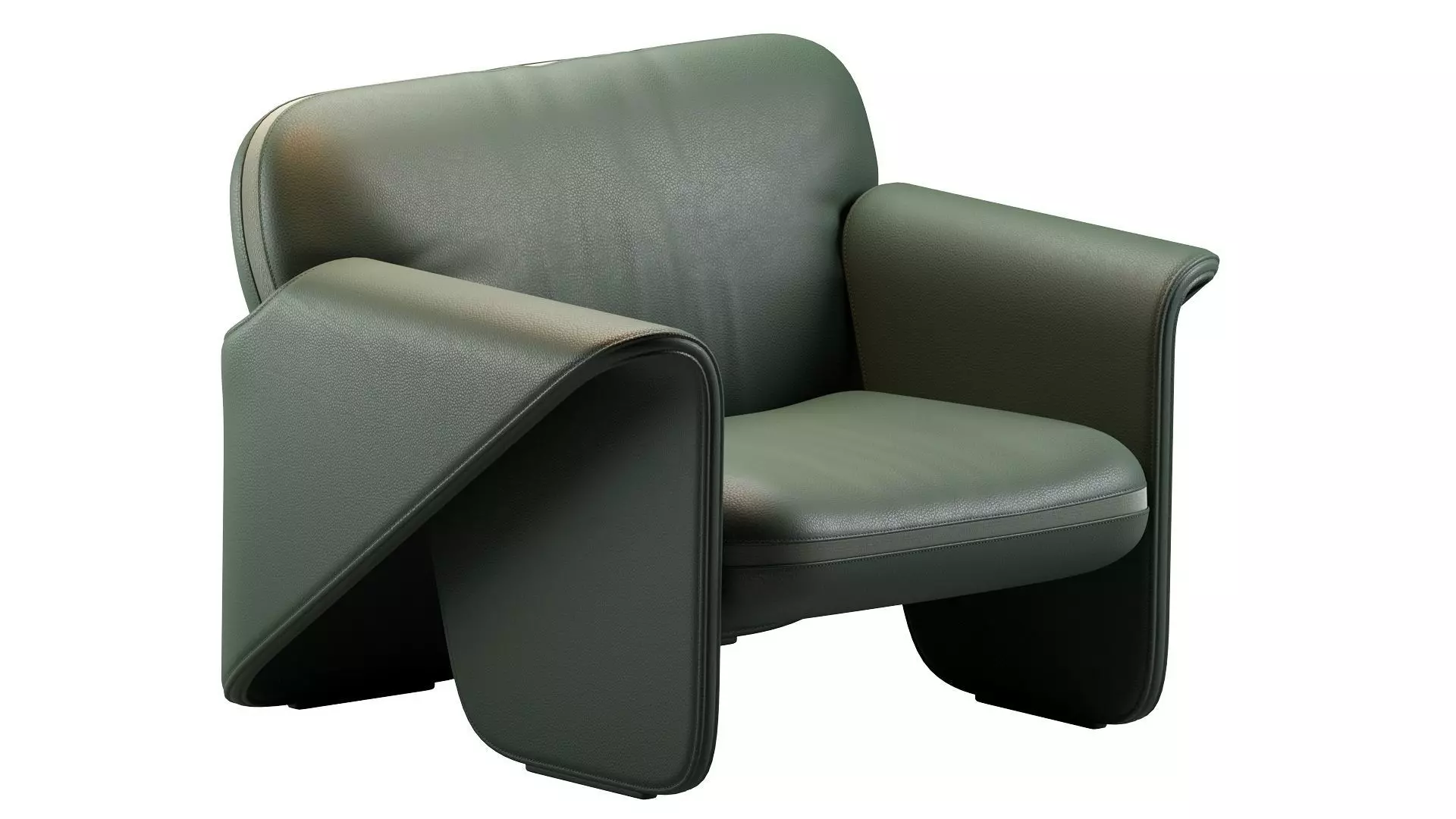 Ds 125 Armchair De Sede 3D model