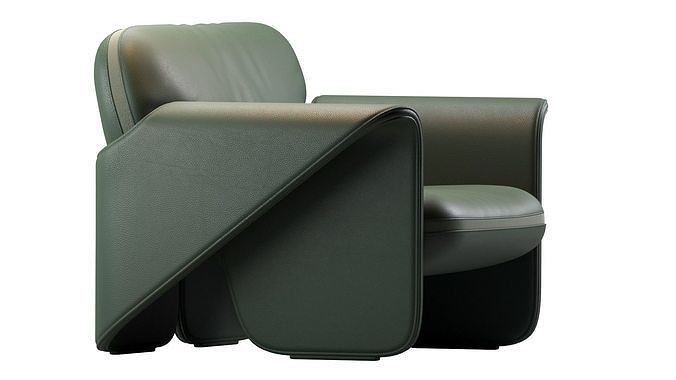 Ds 125 Armchair De Sede 3D model 3