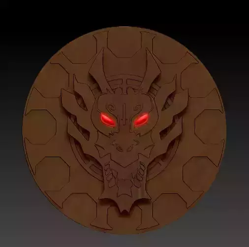 Shendu Ornament Frame - The Adventures of Jackie Chan 3D print model
