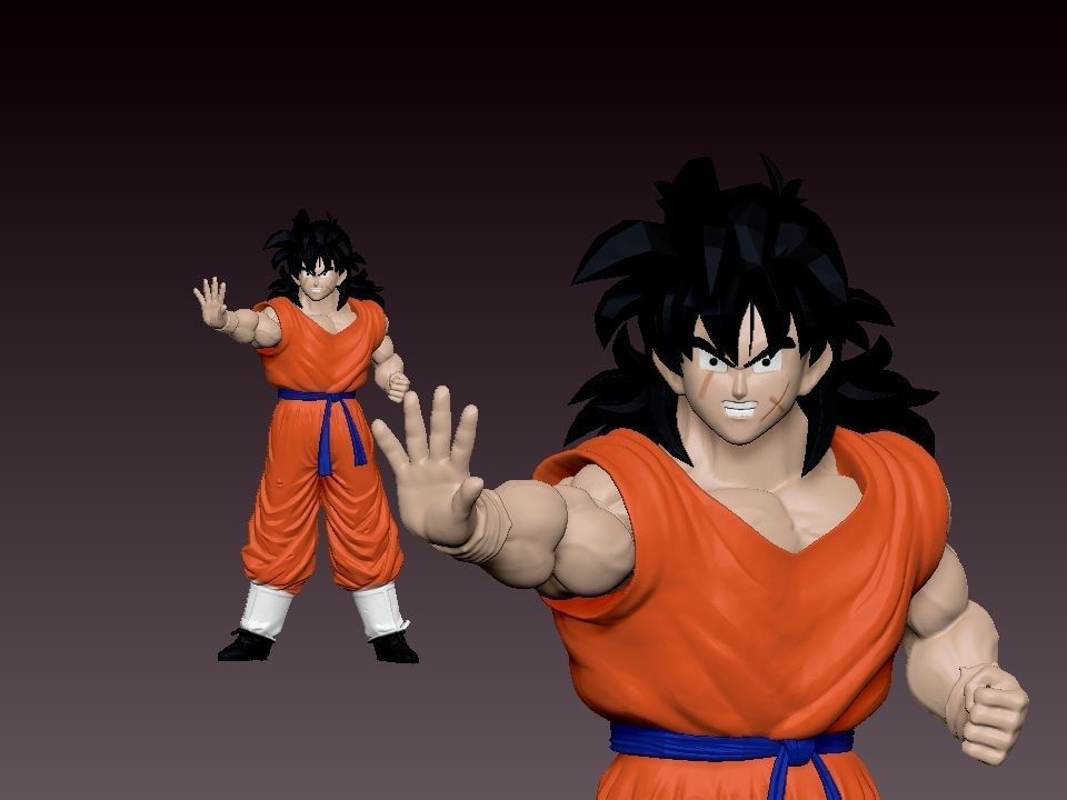 YAMCHA - DRAGONBALL - 3D PRINT MODEL 3D print model_4