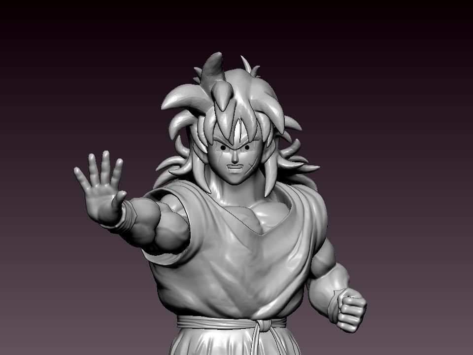 YAMCHA - DRAGONBALL - 3D PRINT MODEL 3D print model_3
