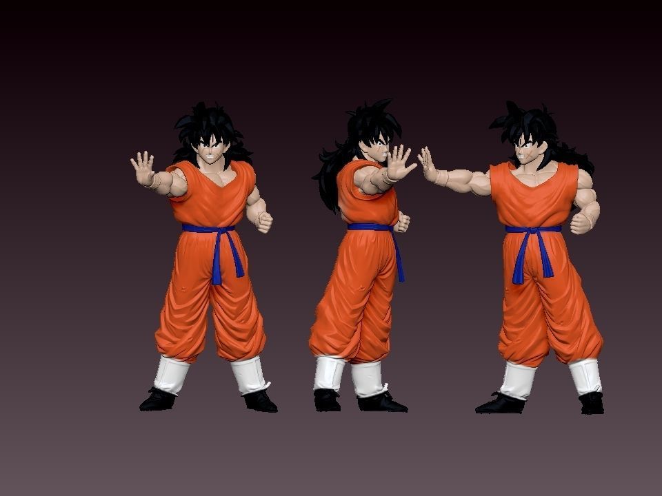 YAMCHA - DRAGONBALL - 3D PRINT MODEL 3D print model_2