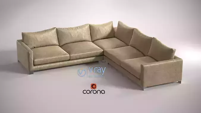 Sofa Zara Large Square corner unit 322cm x 322cm