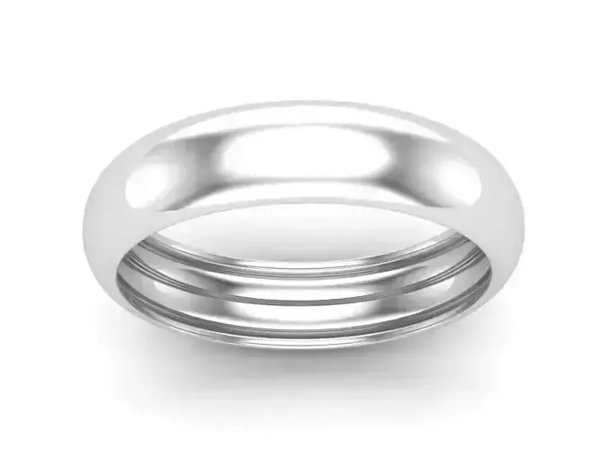 AV 412 Mens Ring Wedding Band 5 mm 