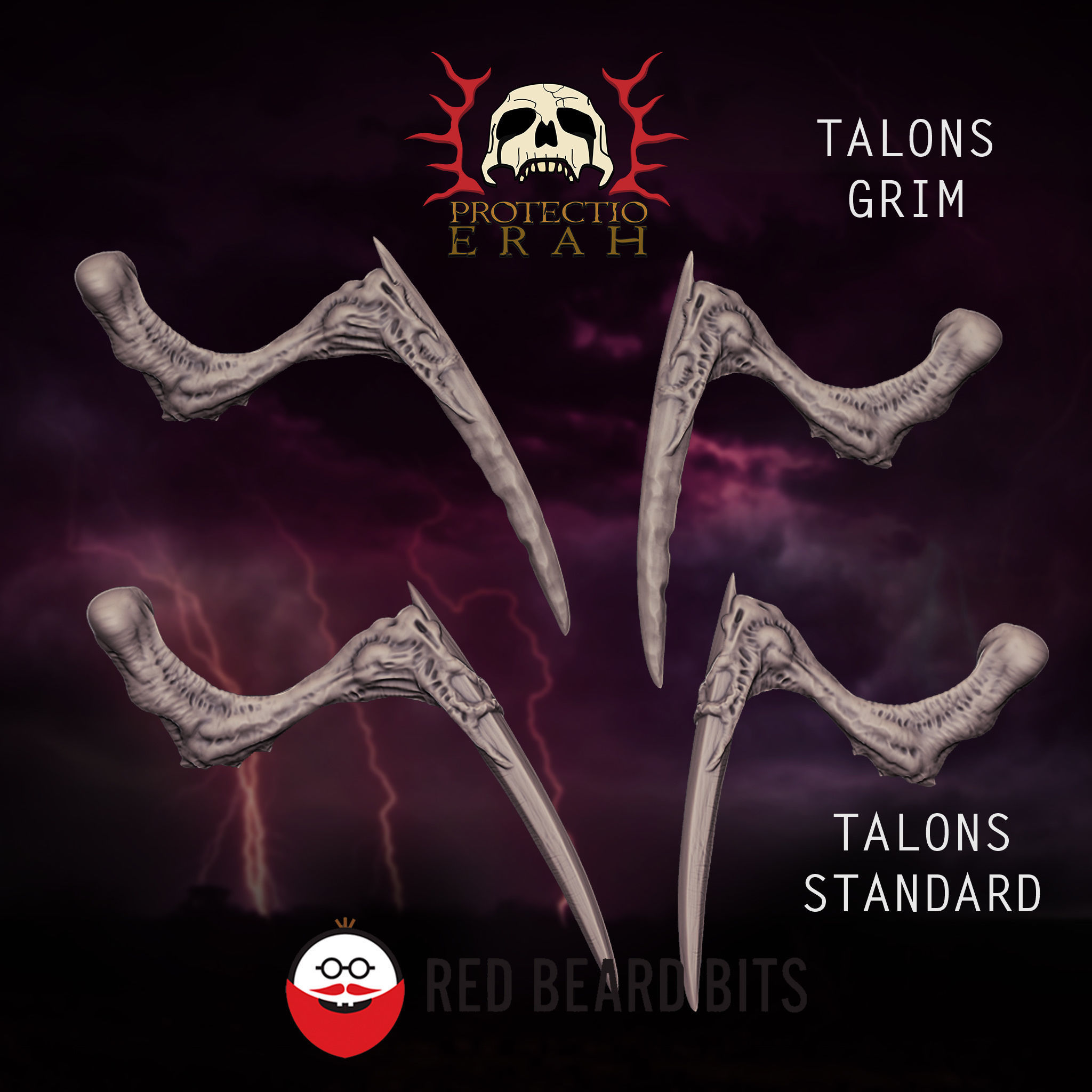 Xenoteras Parasyte Wyrm and Flying Swarms 3D print model_6