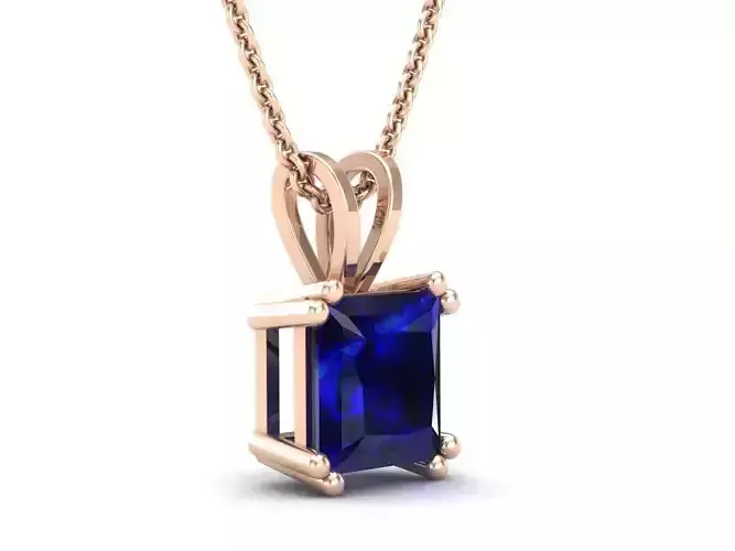 AV 416 Princess Diamond pendant for woman