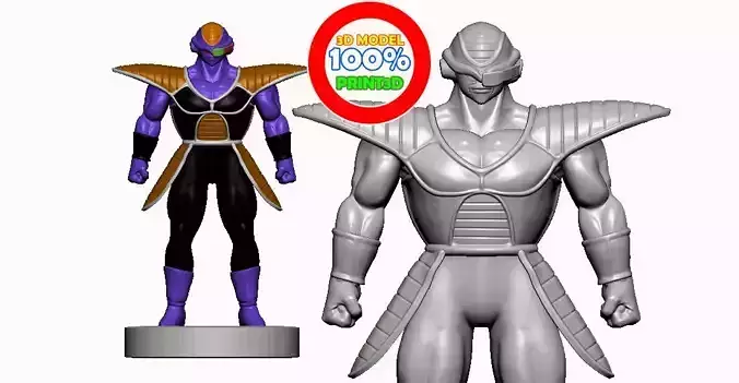 BURTER - GINYU FORCE - DRAGONBALL - 3D PRINT