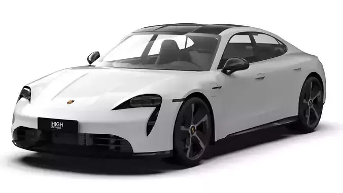 Porsche Taycan 3D model