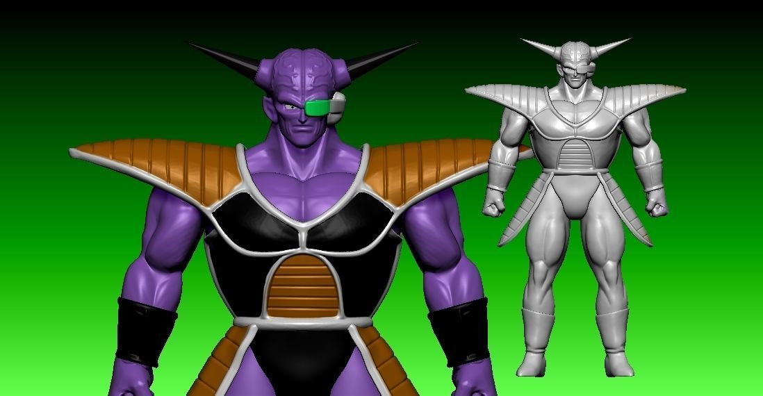 GINYU - CAPTAIN GINYU - DRAGONBALL - 3D PRINT 3D print model_1