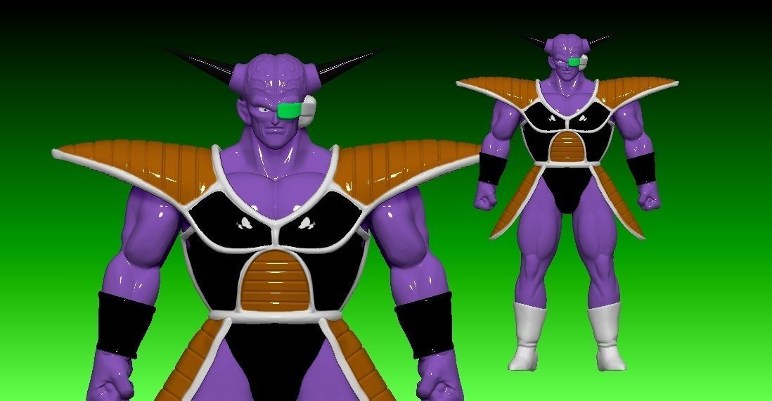 GINYU - CAPTAIN GINYU - DRAGONBALL - 3D PRINT 3D print model_2