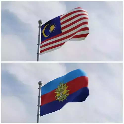 Animated Malaysia Flags
