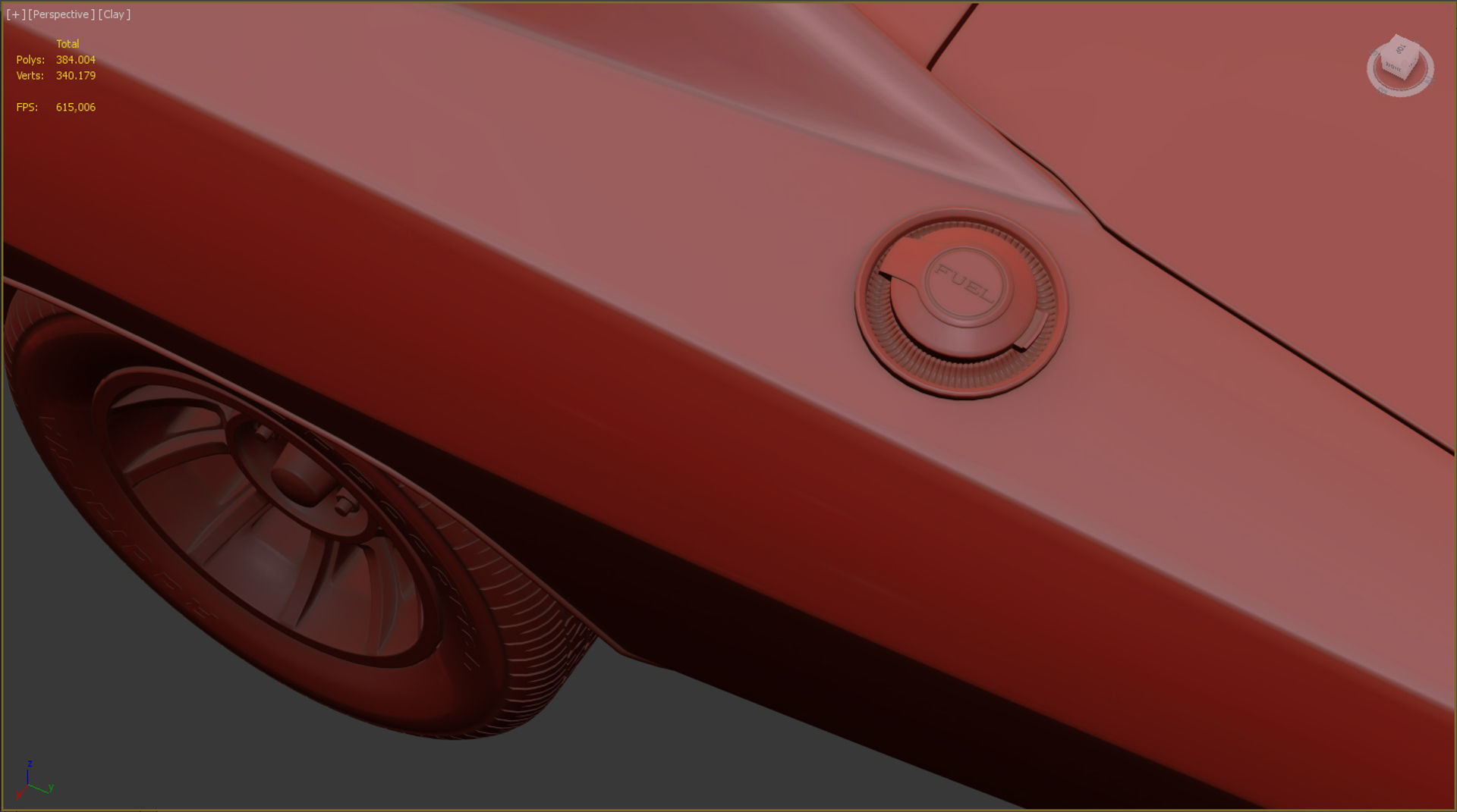 1969 Dodge Charger General Lee 3D model_12