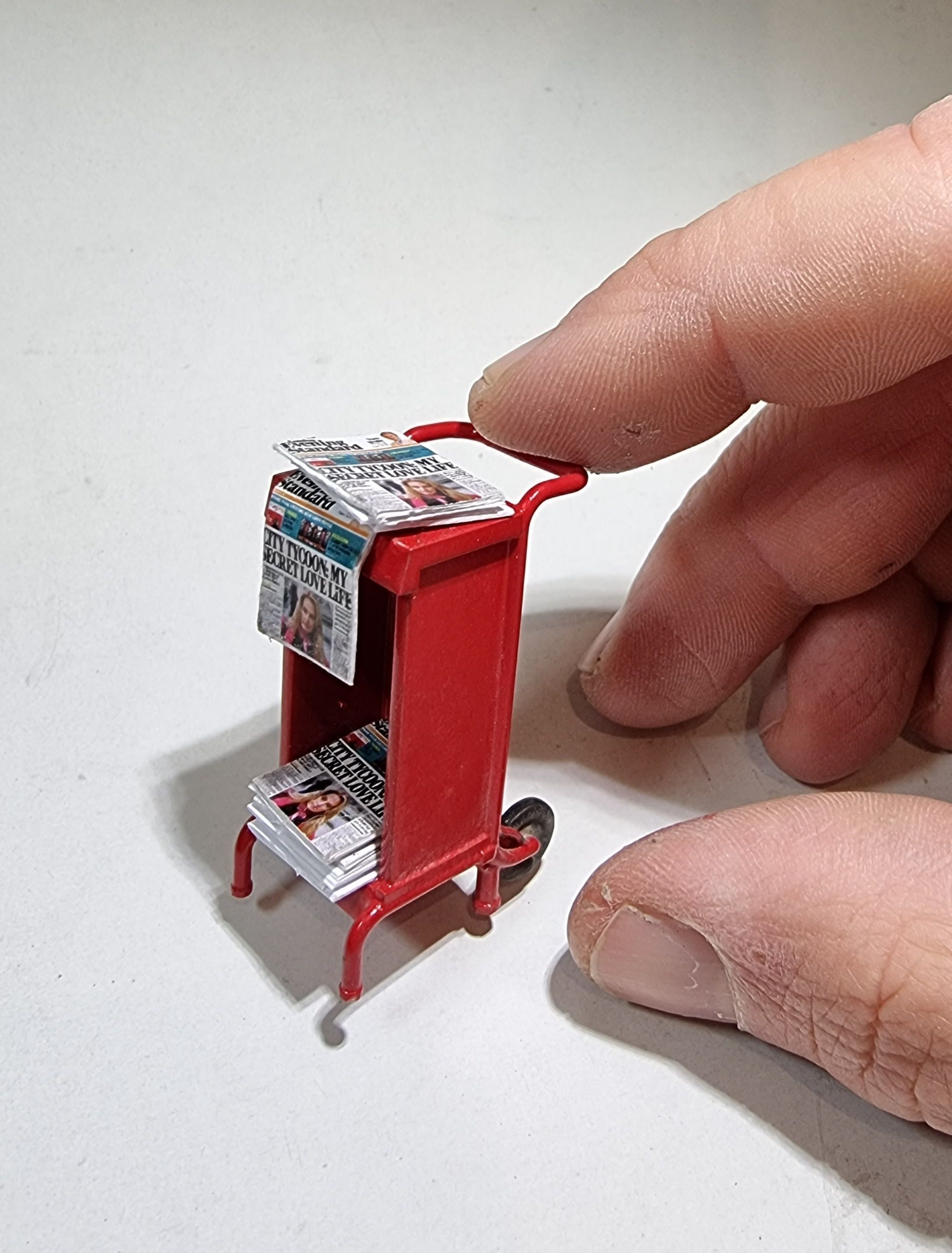 Picadilly circus station miniature 3D print model_2