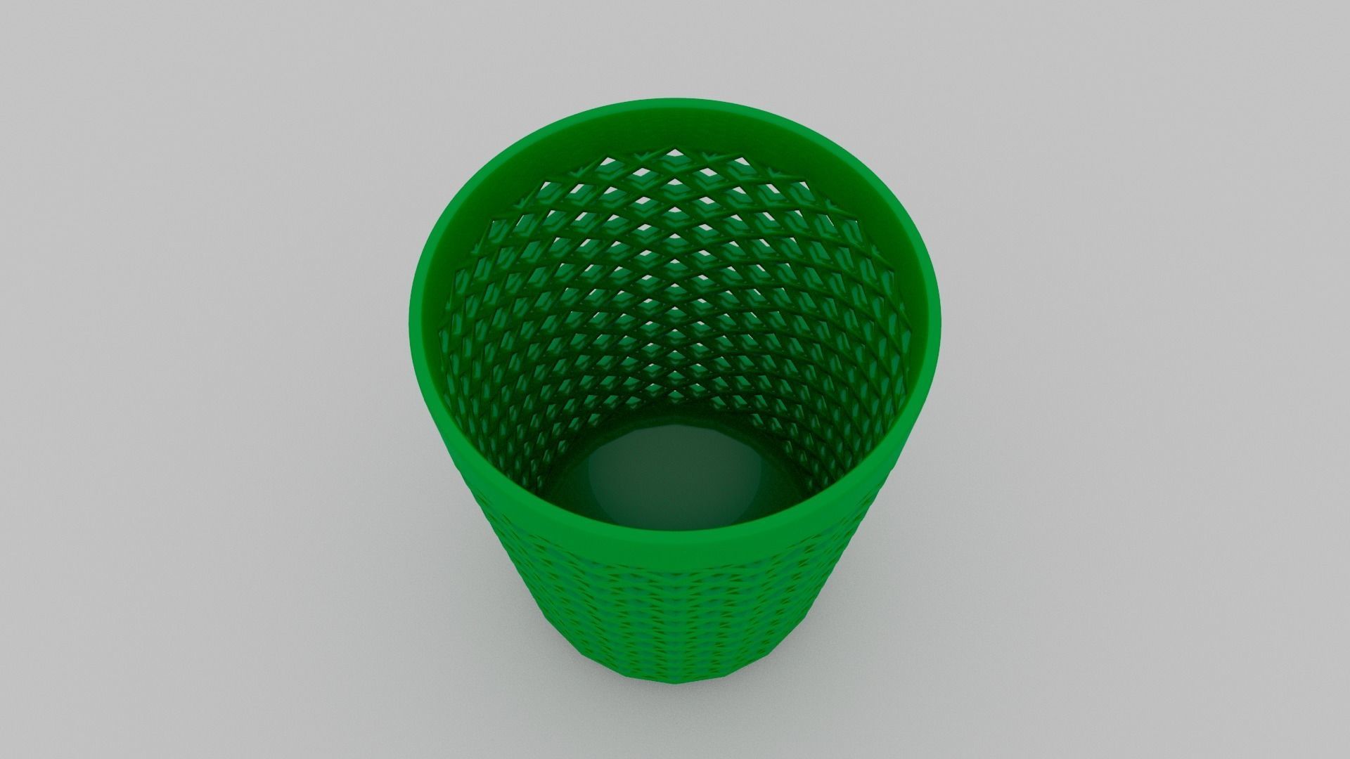 Dust bin  Free low-poly 3D model_3