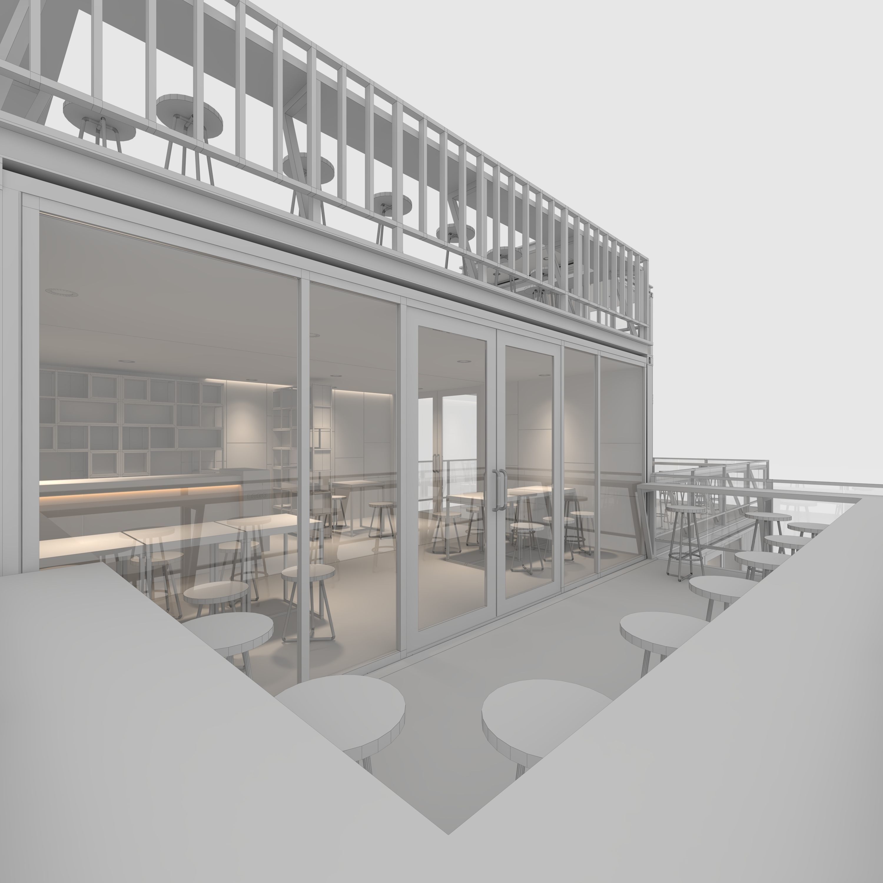 Container Cafe 5 3D model_29