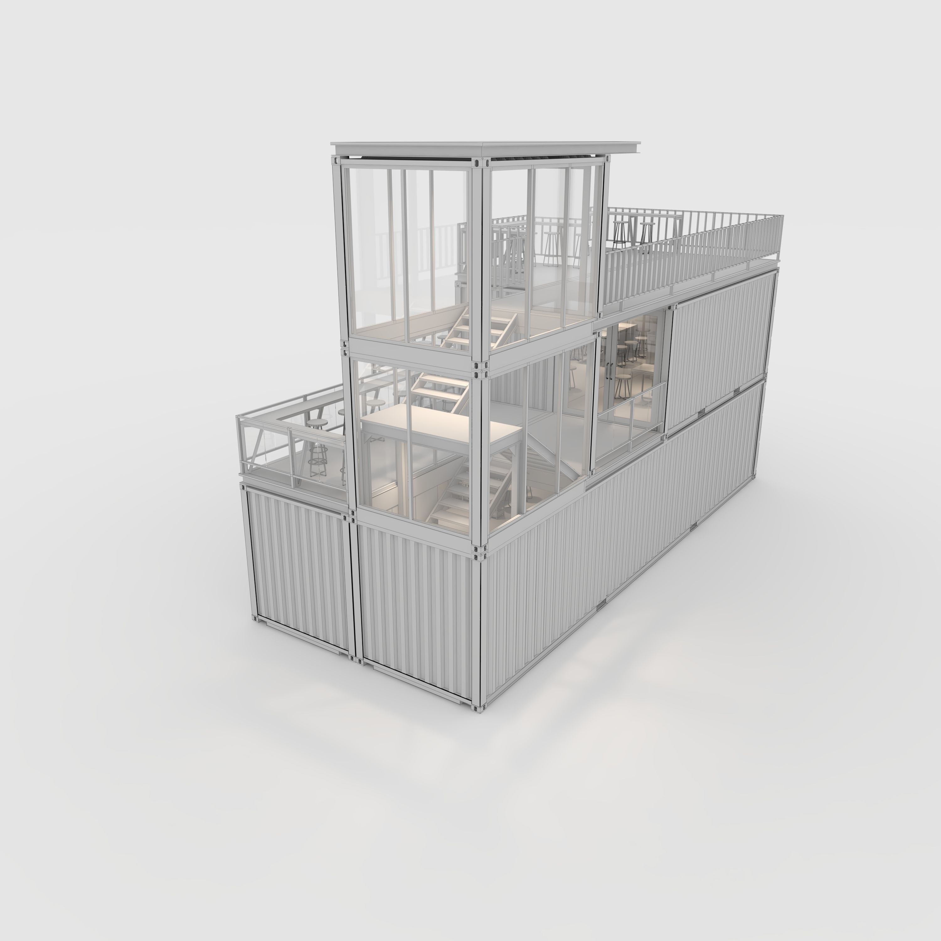 Container Cafe 5 3D model_17