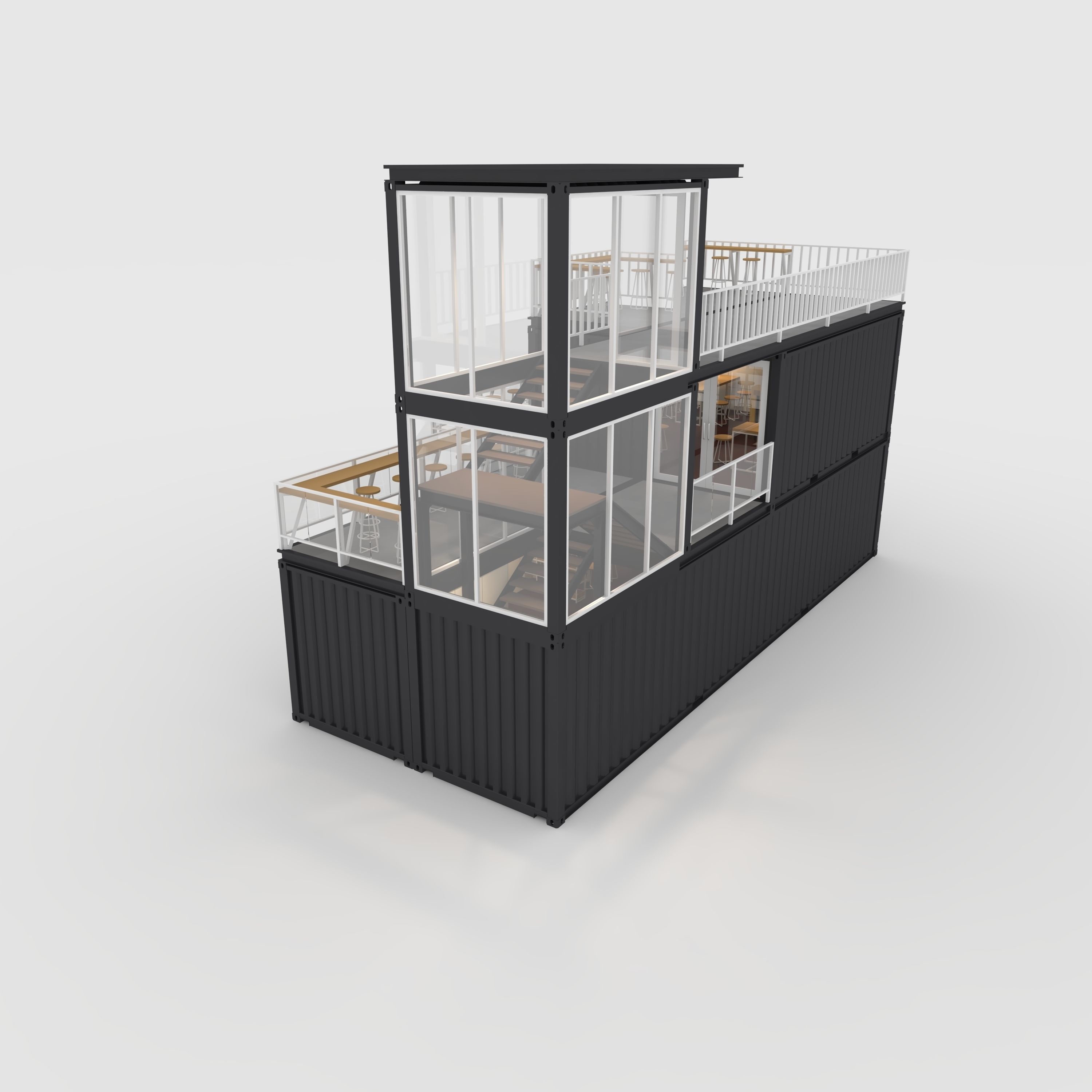 Container Cafe 5 3D model_16
