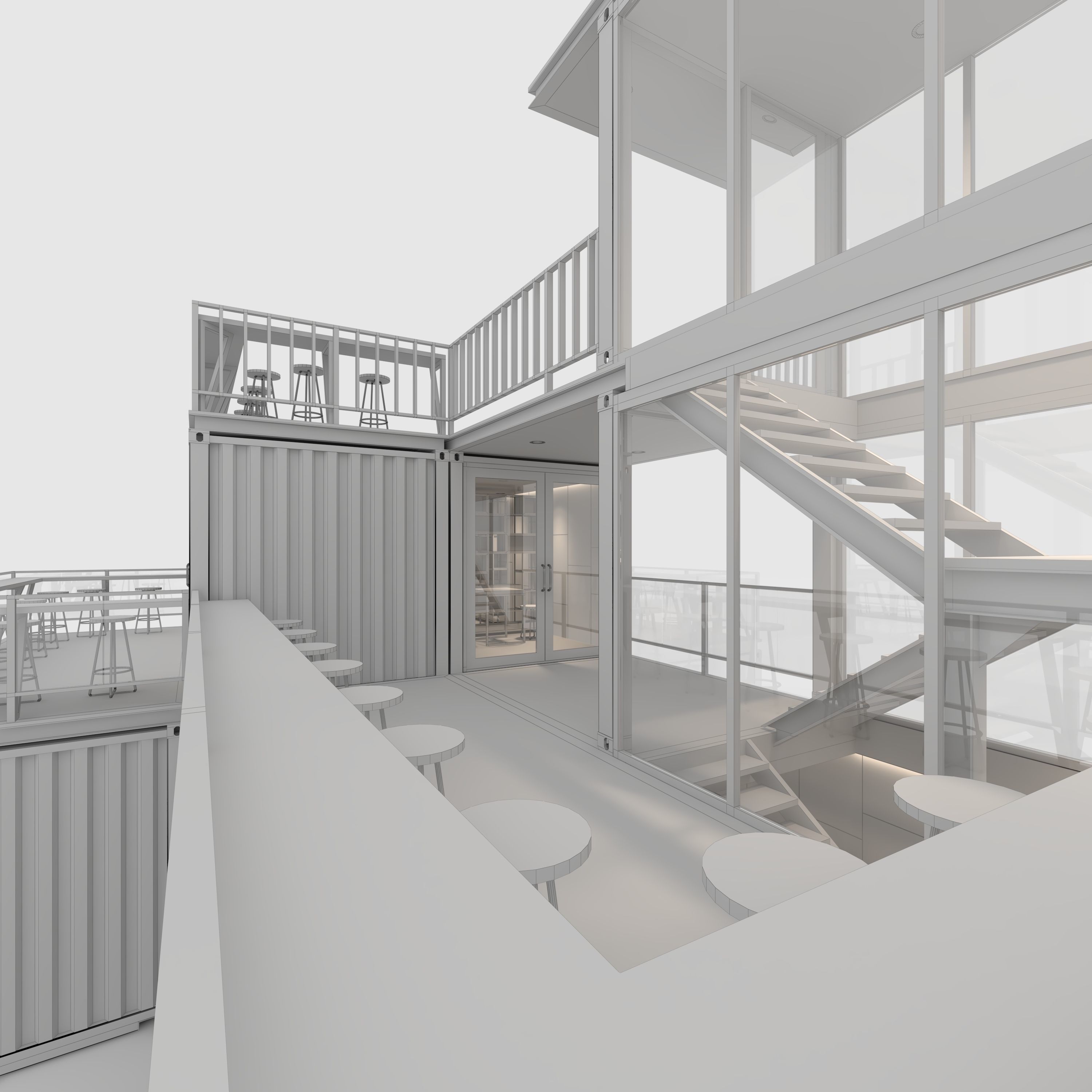 Container Cafe 5 3D model_27