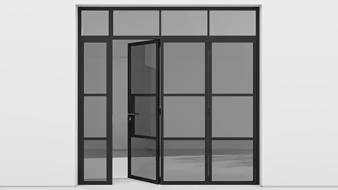 Aluminium door 180