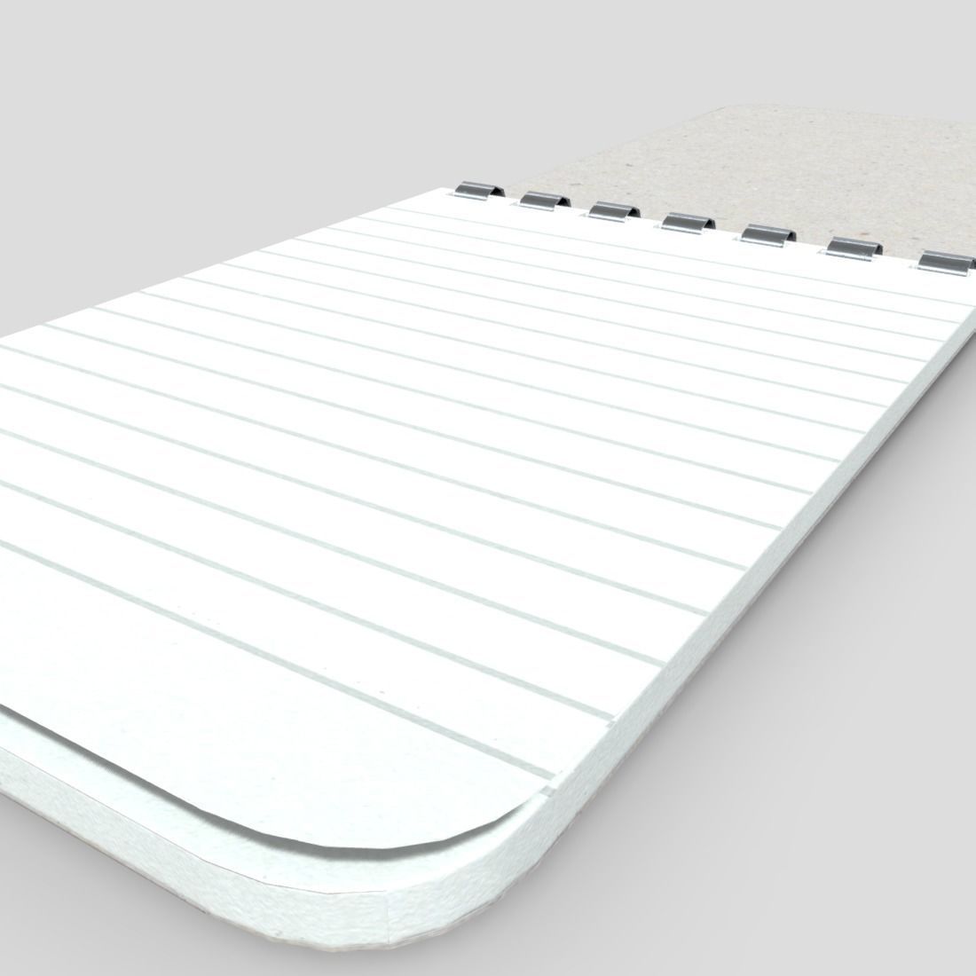 Notebook 2 Low-poly 3D model_13