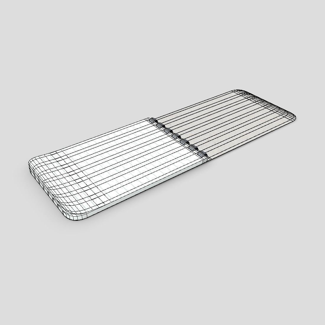 Notebook 2 Low-poly 3D model_6