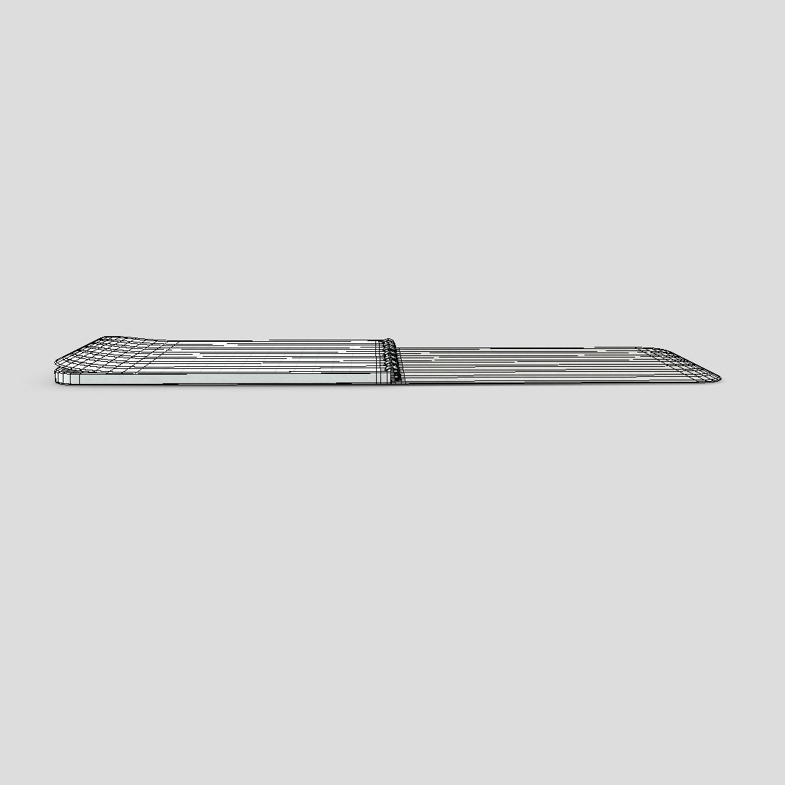 Notebook 2 Low-poly 3D model_8