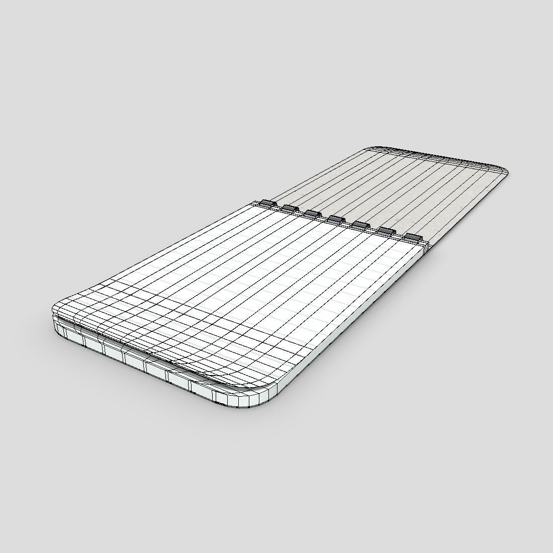 Notebook 2 Low-poly 3D model_12