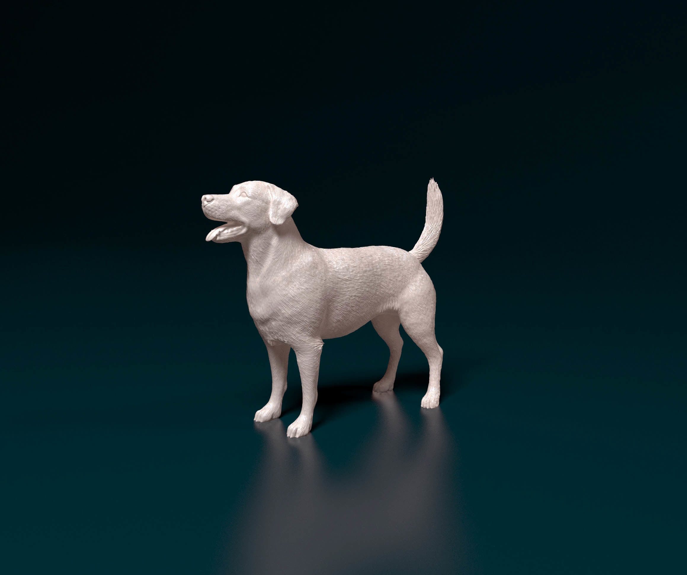 Labrador 4 retriever 3D print model_4