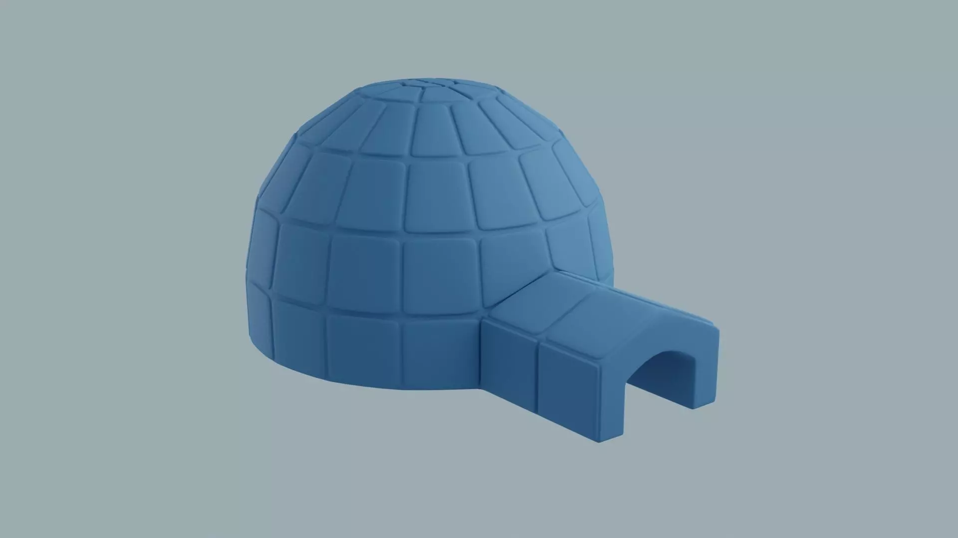 Igloo 3D Model 3D print model_0