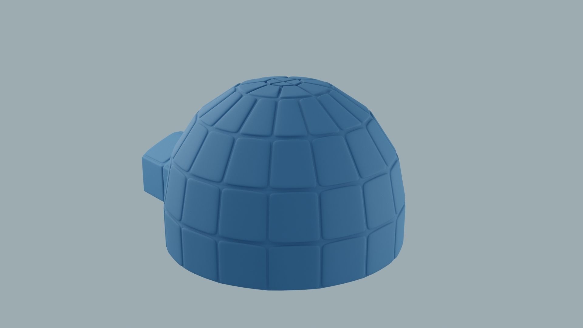 Igloo 3D Model 3D print model_4