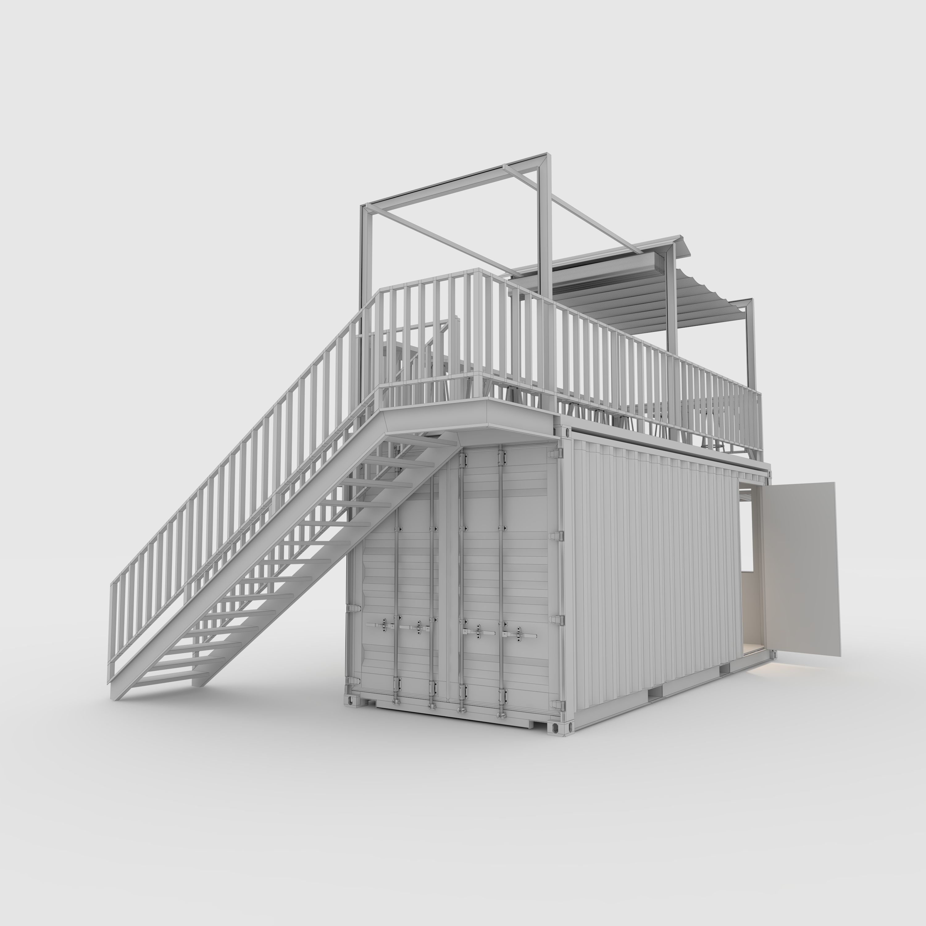 Container Bar 1 3D model_7
