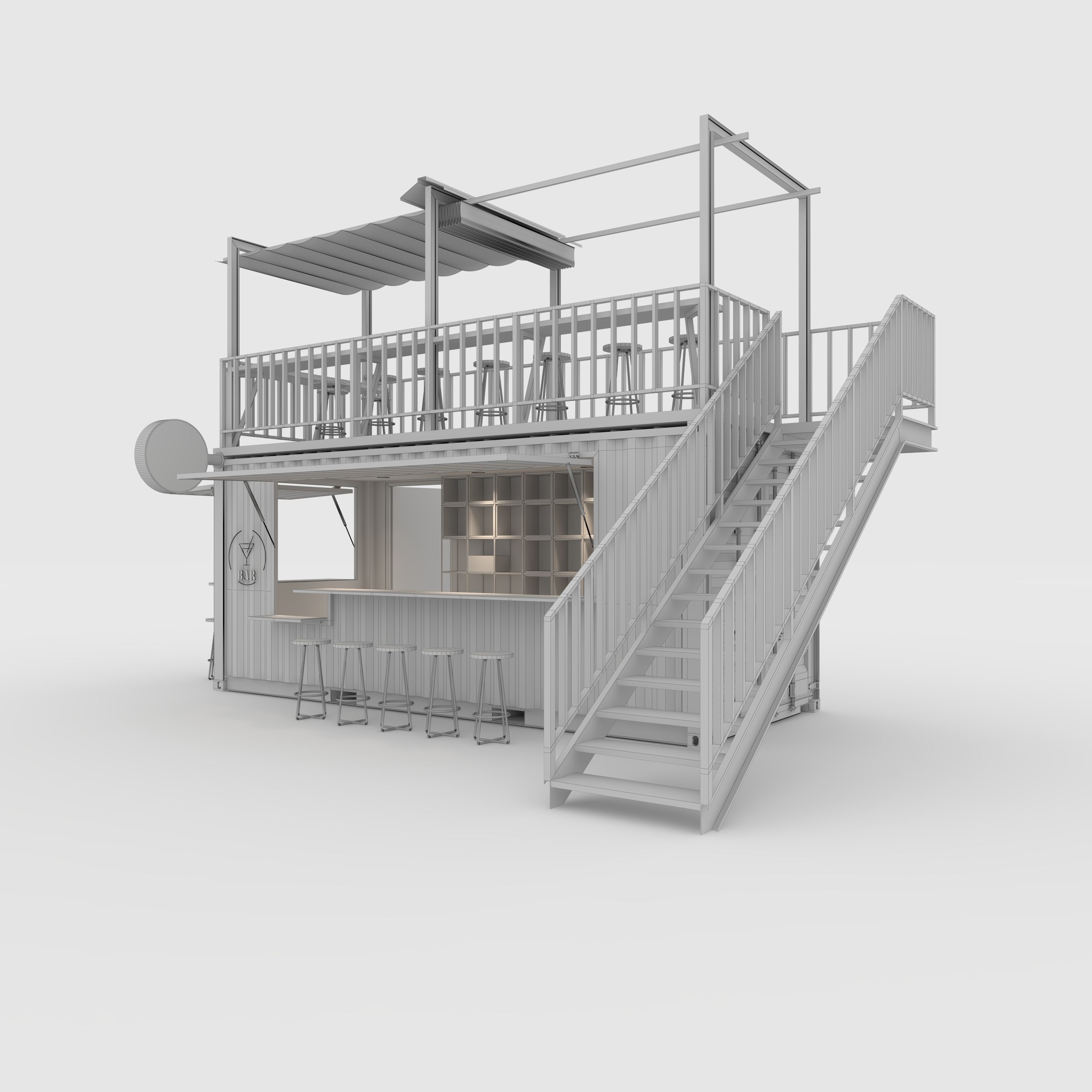 Container Bar 1 3D model_5