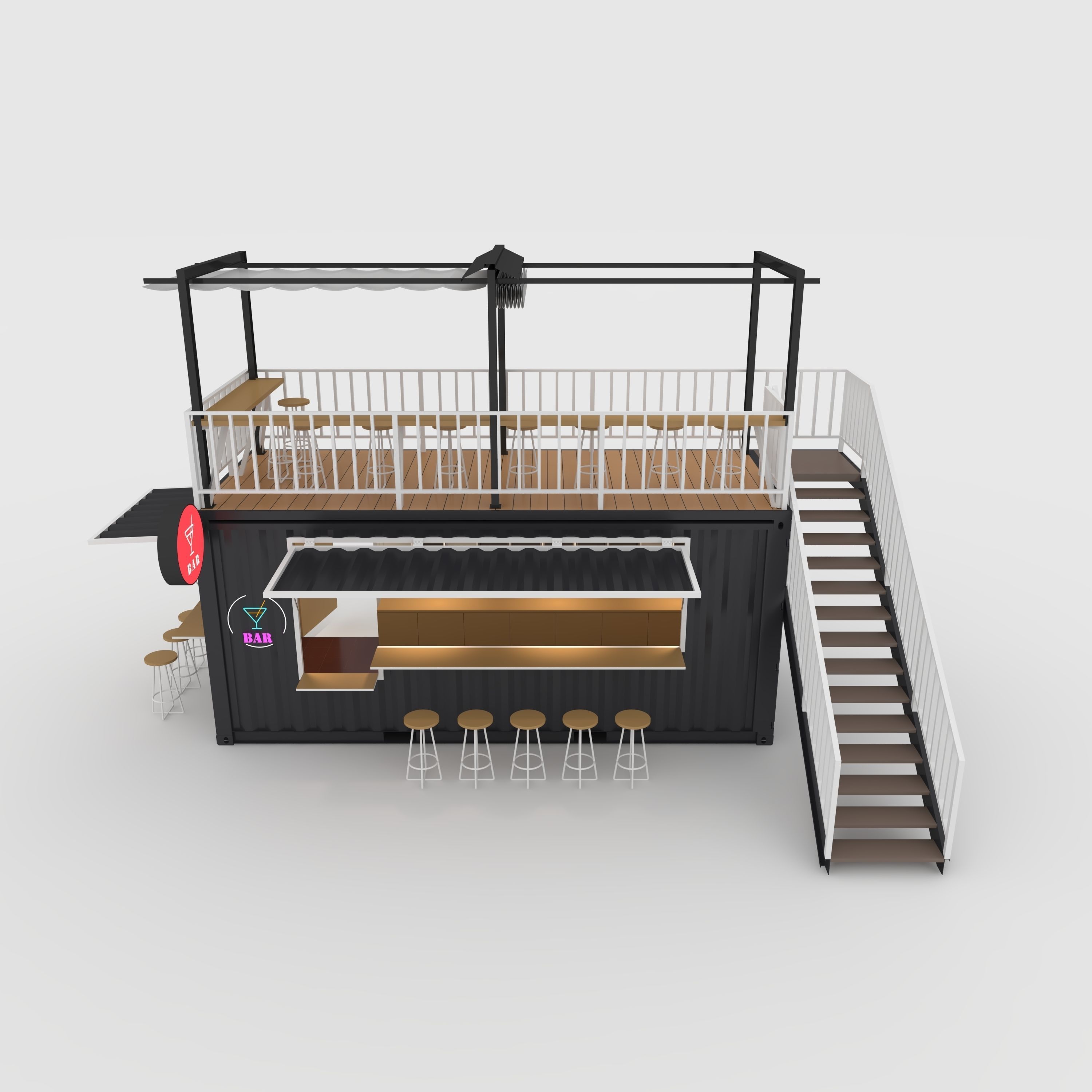 Container Bar 1 3D model_12