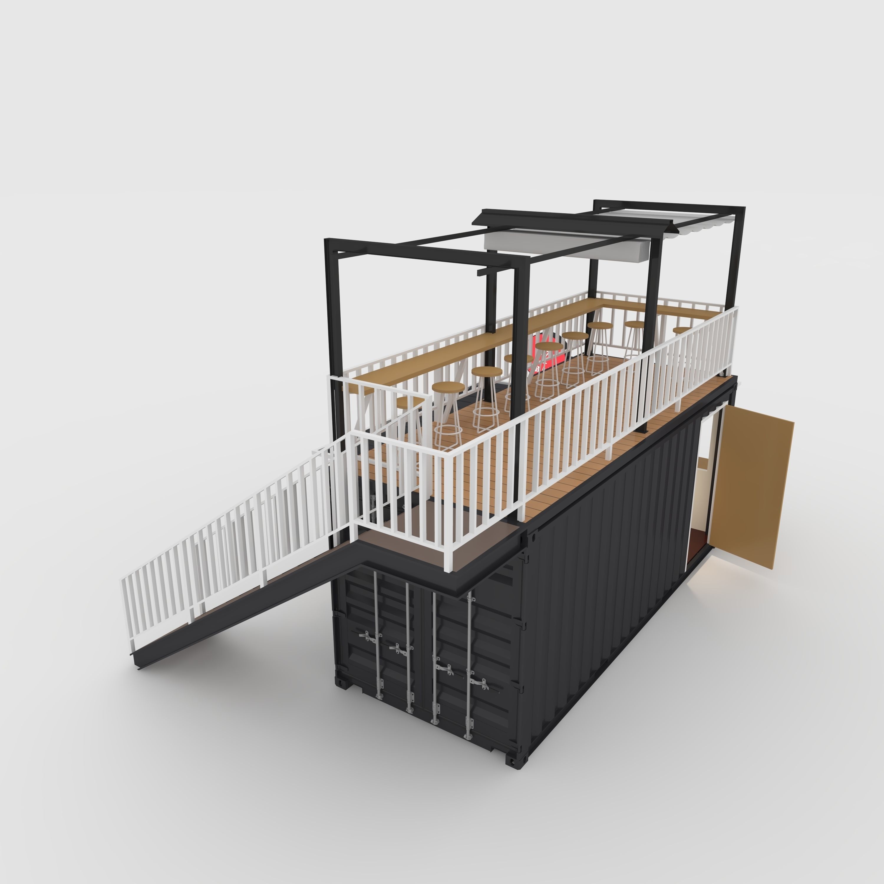 Container Bar 1 3D model_16