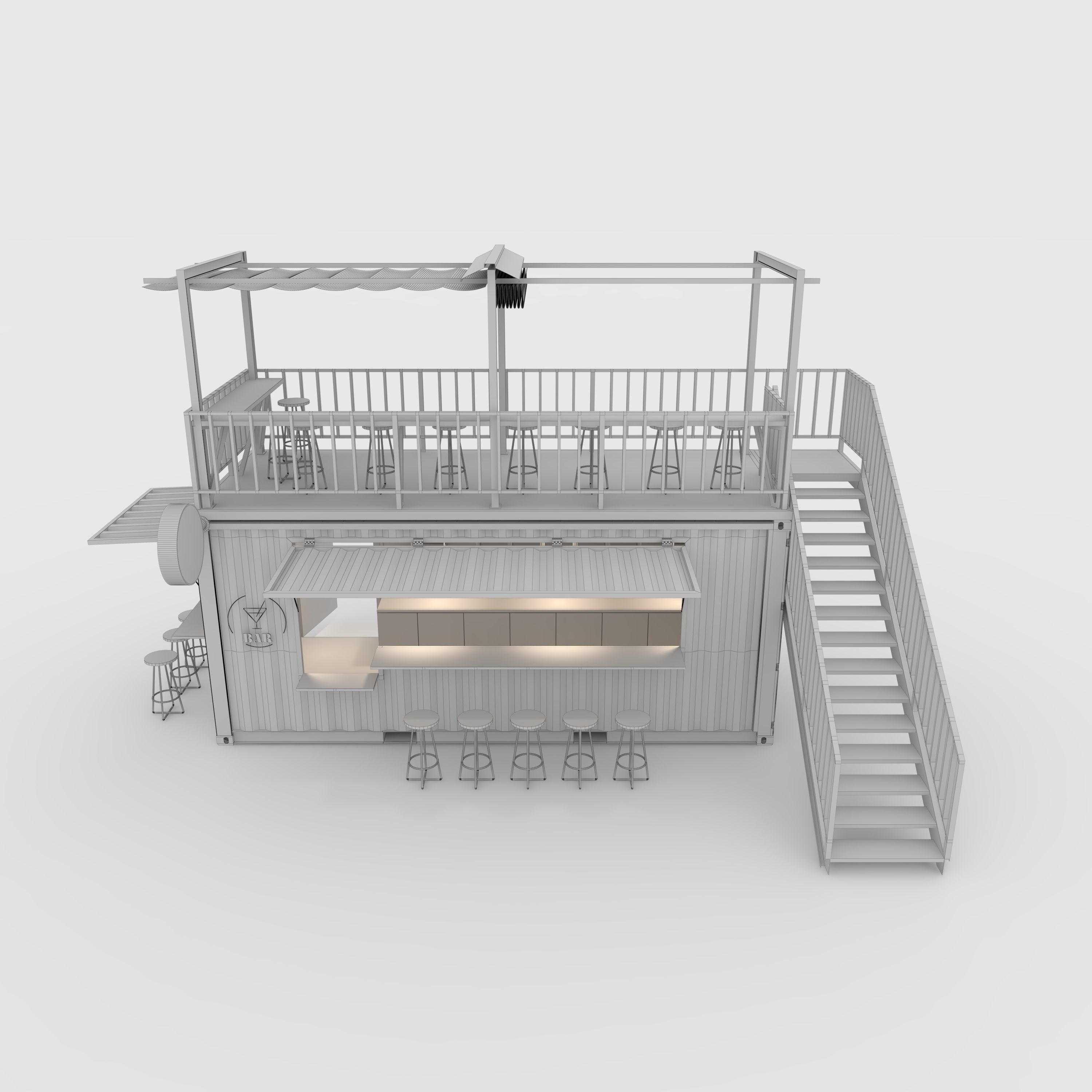 Container Bar 1 3D model_13