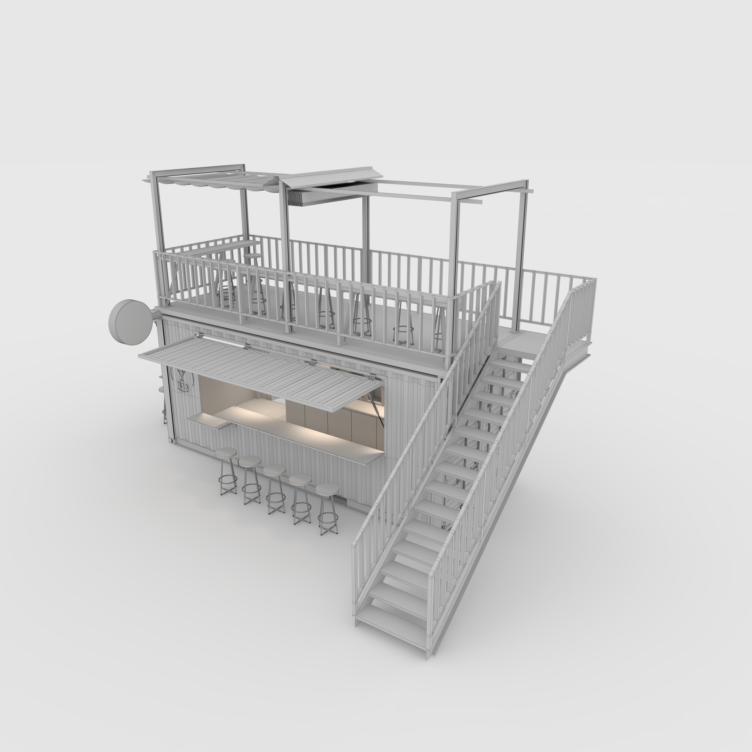 Container Bar 1 3D model_15