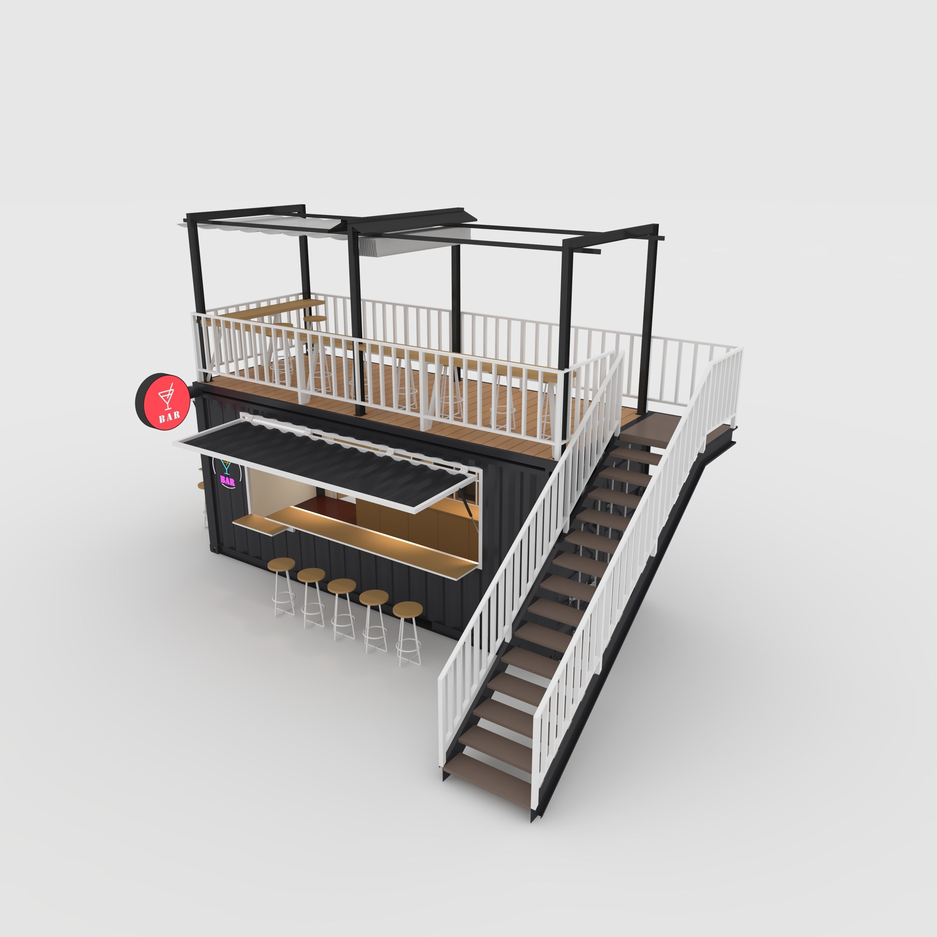Container Bar 1 3D model_14