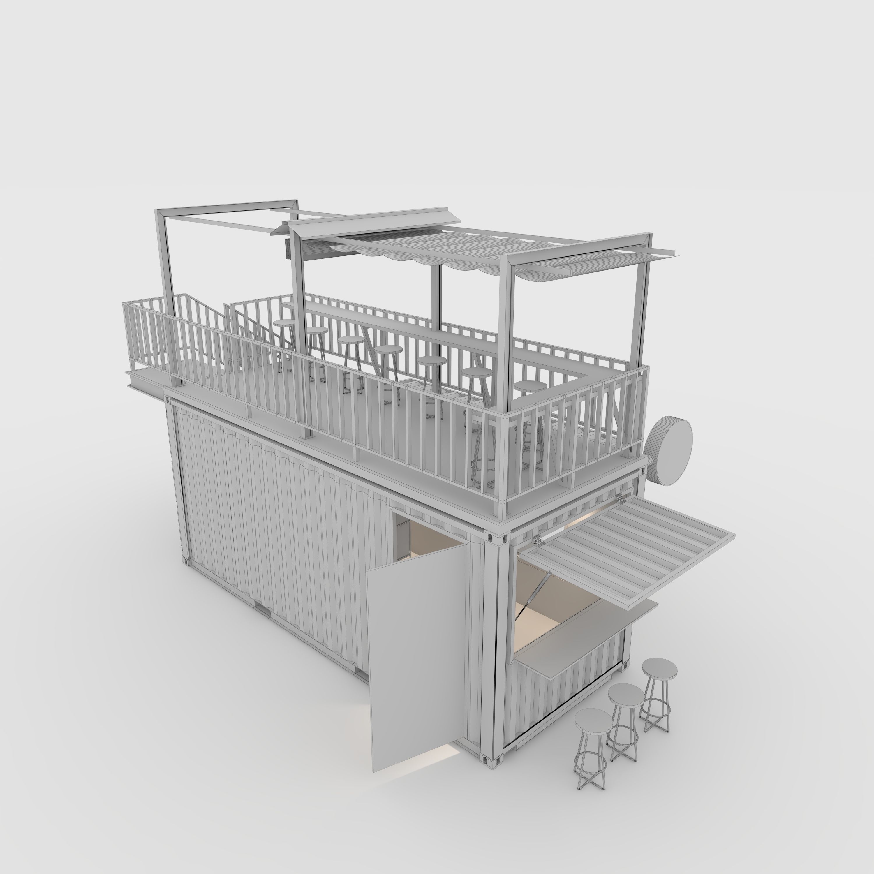 Container Bar 1 3D model_19