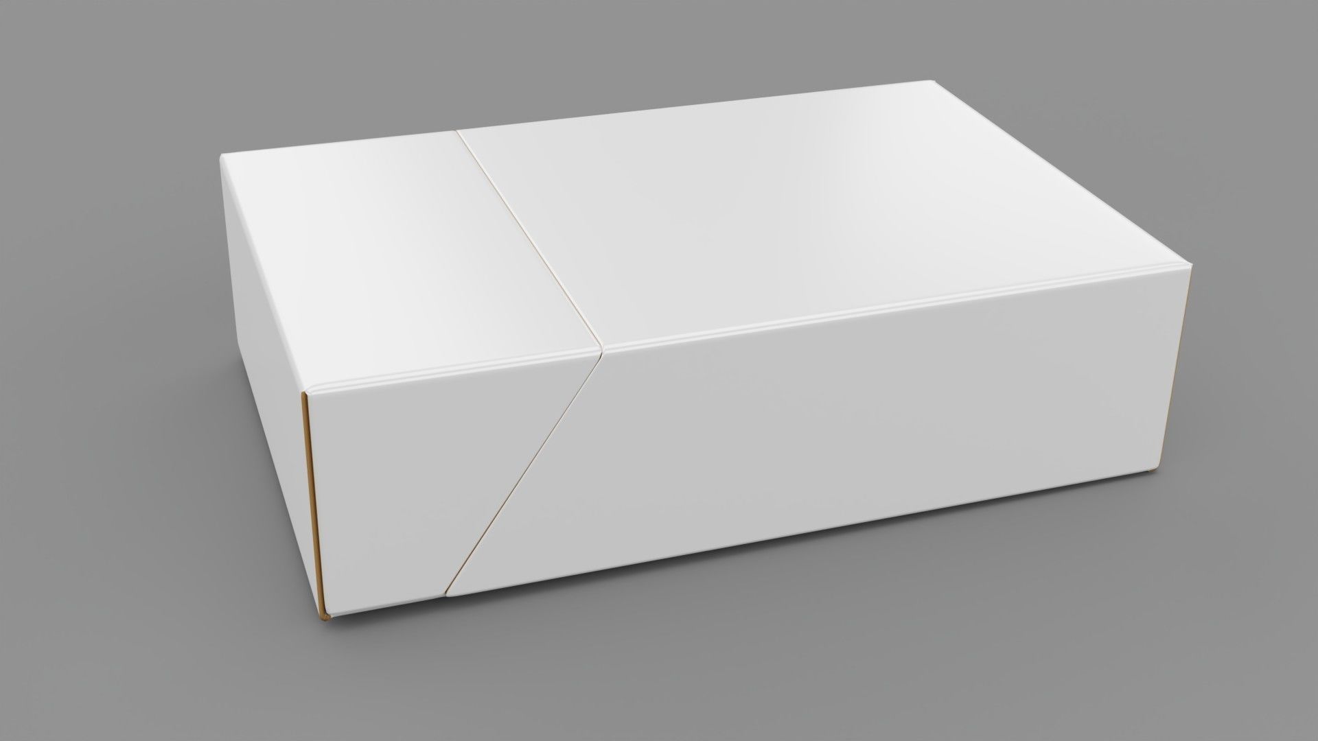 Empty packages cigarette box 3D model_14