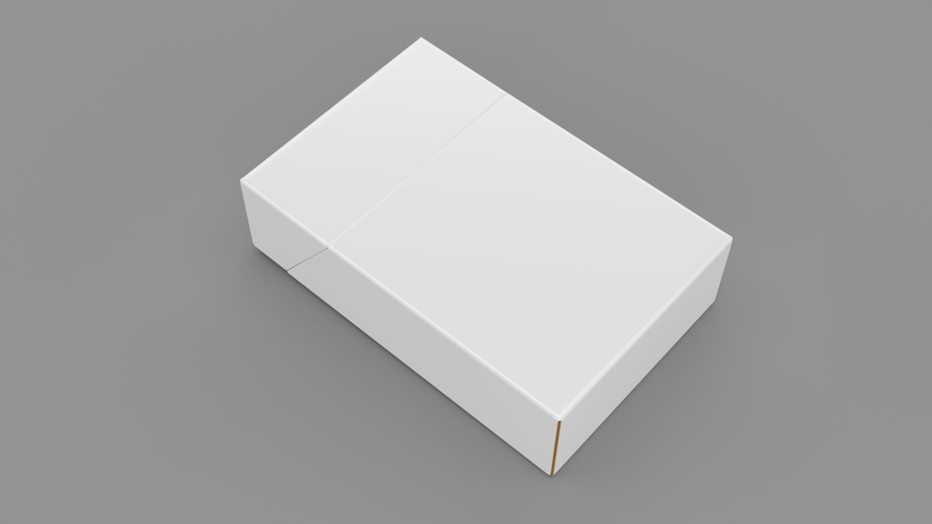 Empty packages cigarette box 3D model_13