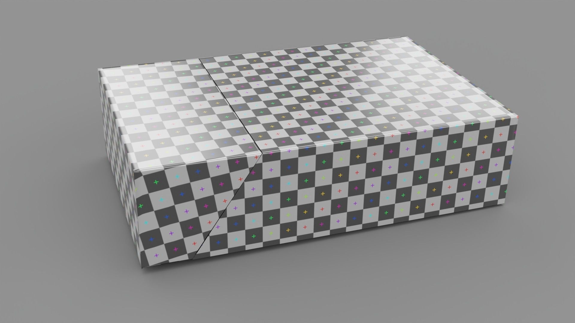 Empty packages cigarette box 3D model_15