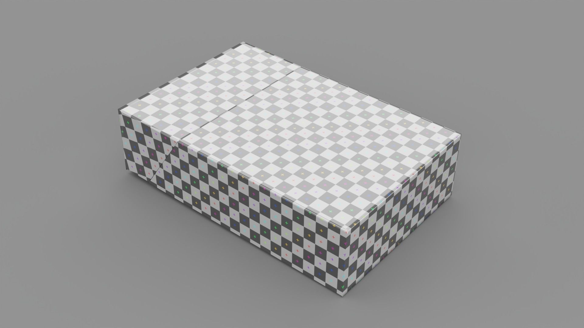 Empty packages cigarette box 3D model_16