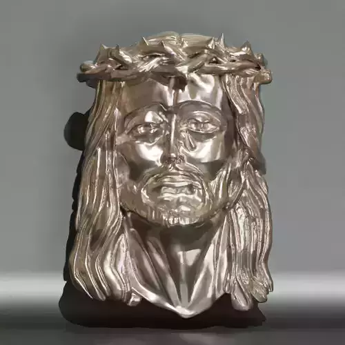 Jesus head figure