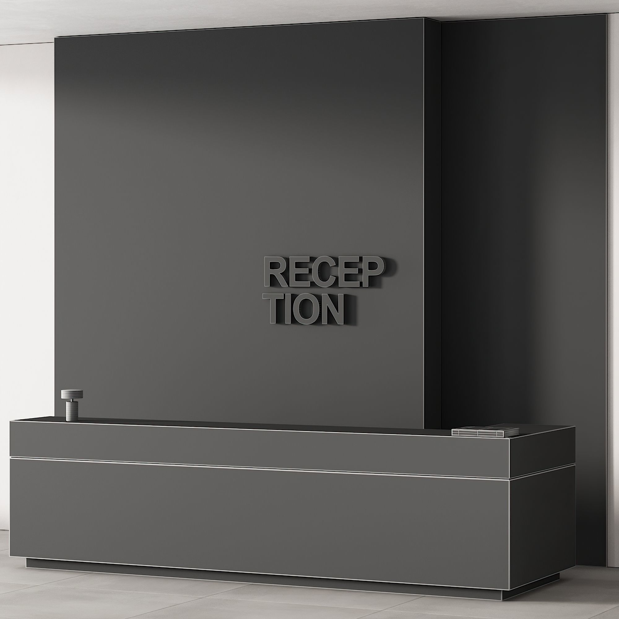 253 office furniture 12 reception desk 07 3D model_7