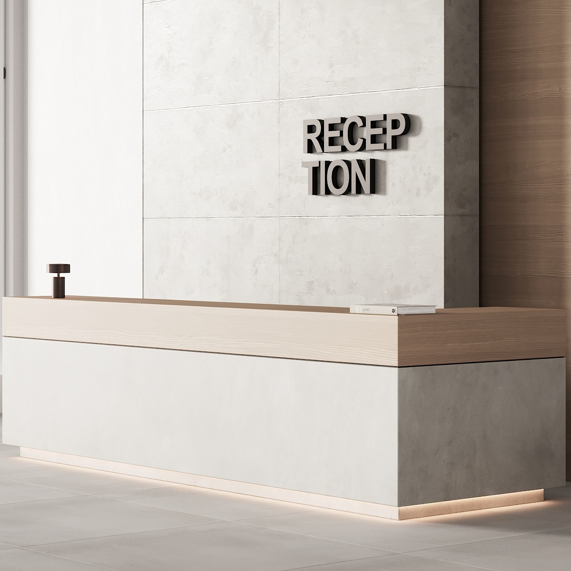 253 office furniture 12 reception desk 07 3D model_4