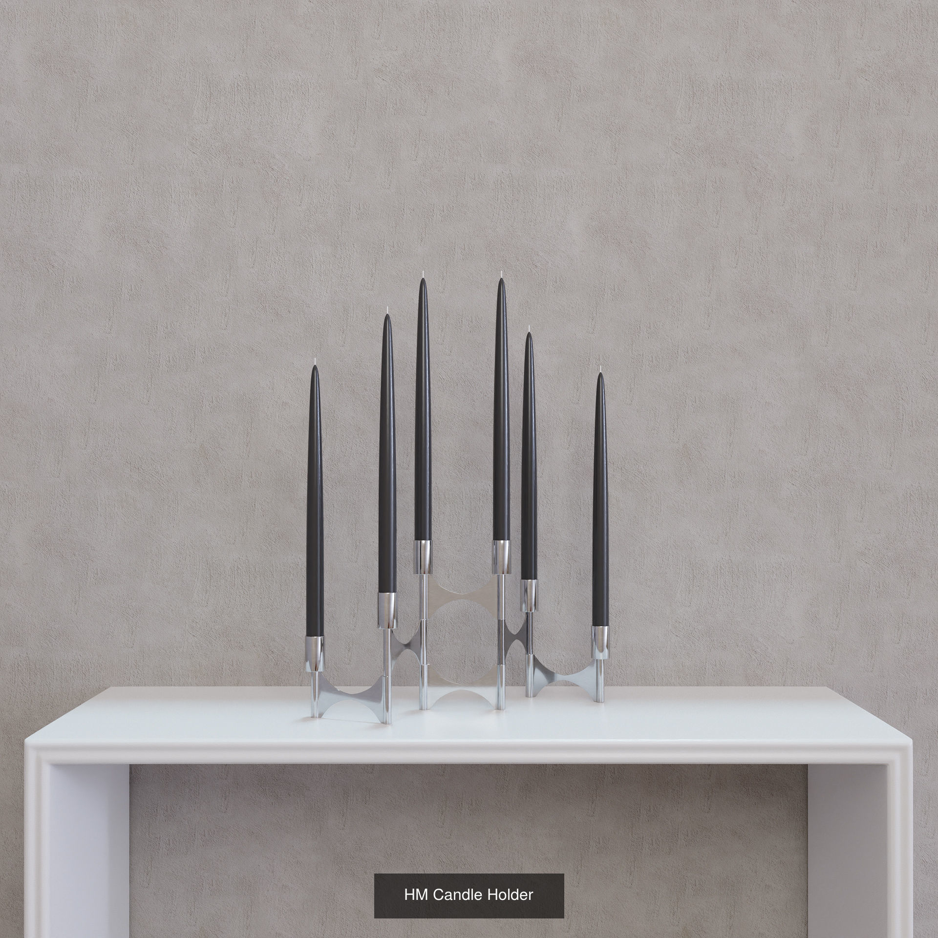 HM Home Tableware Decoration Set 1 3D Model Collection_8