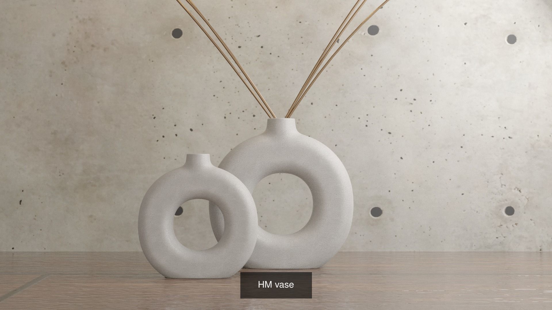 HM Home Tableware Decoration Set 1 3D Model Collection_2