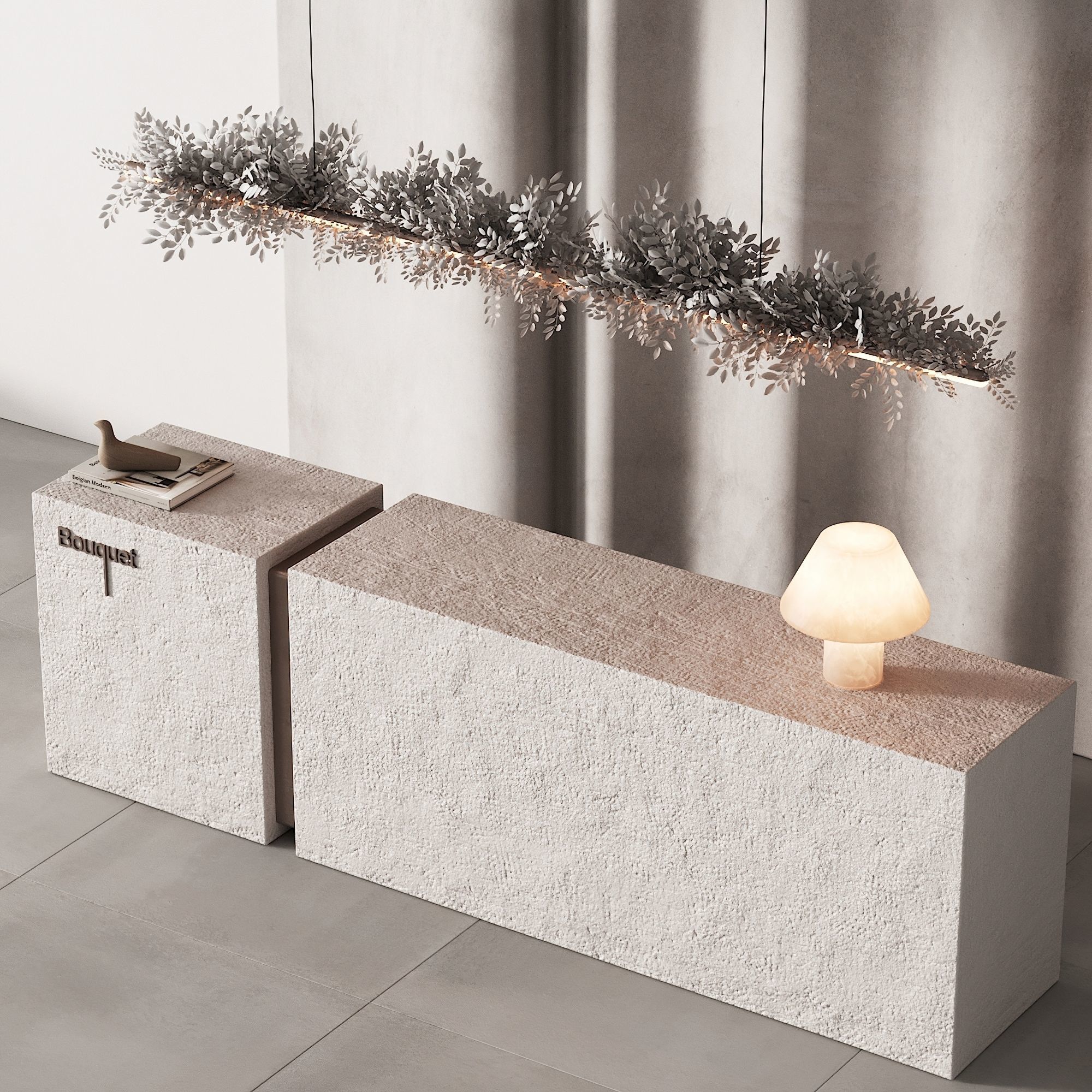 255 office furniture 14 reception desk 09 3D model_7