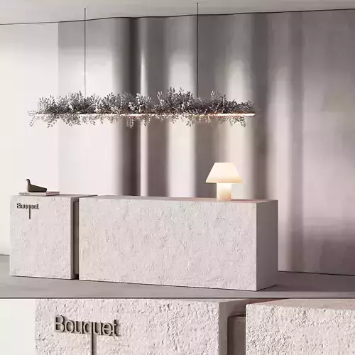 255 office furniture 14 reception desk 09 3D model