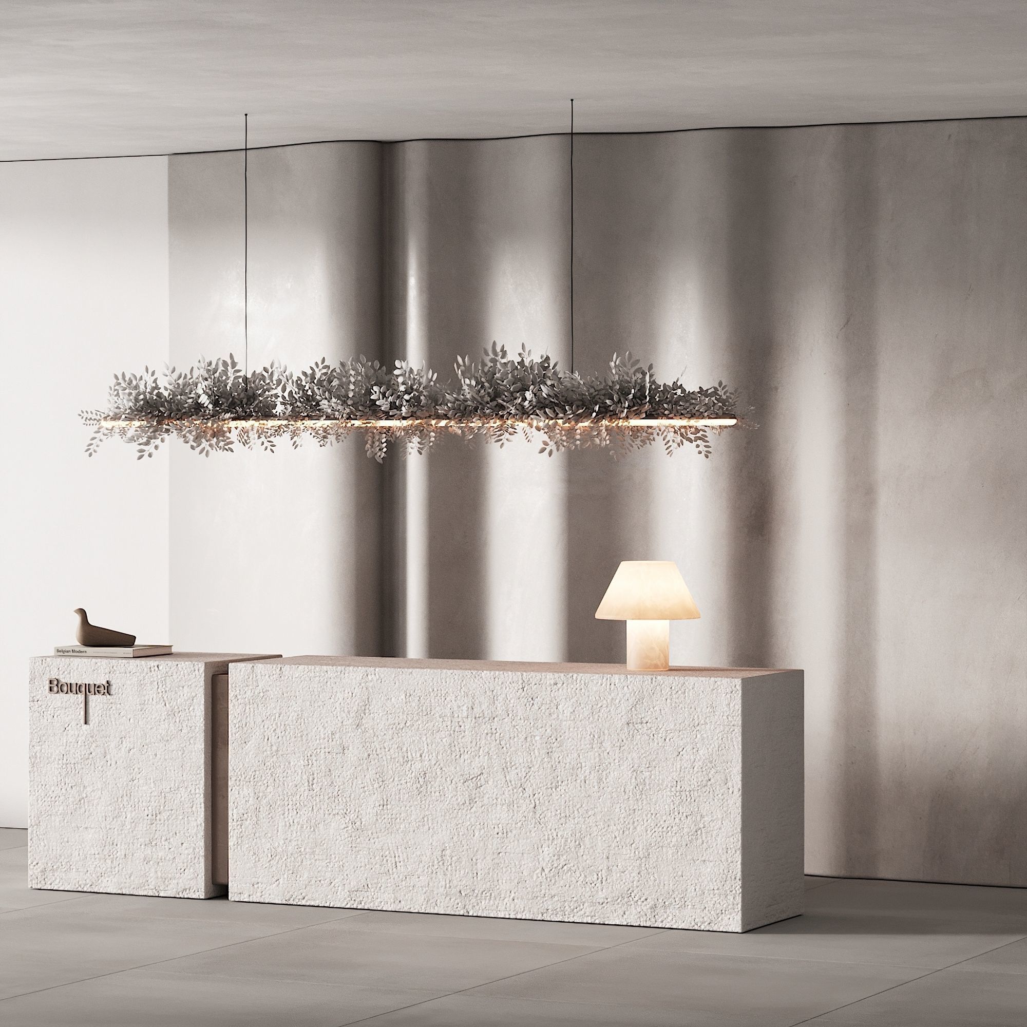 255 office furniture 14 reception desk 09 3D model_2